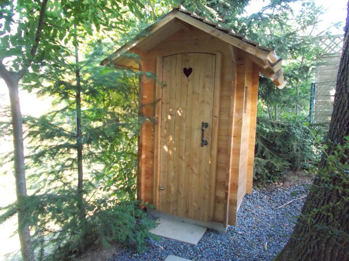 Baumhaus Wolfshoehle Fischach Exteriör bild