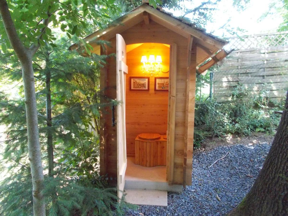 Baumhaus Wolfshoehle Fischach Exteriör bild