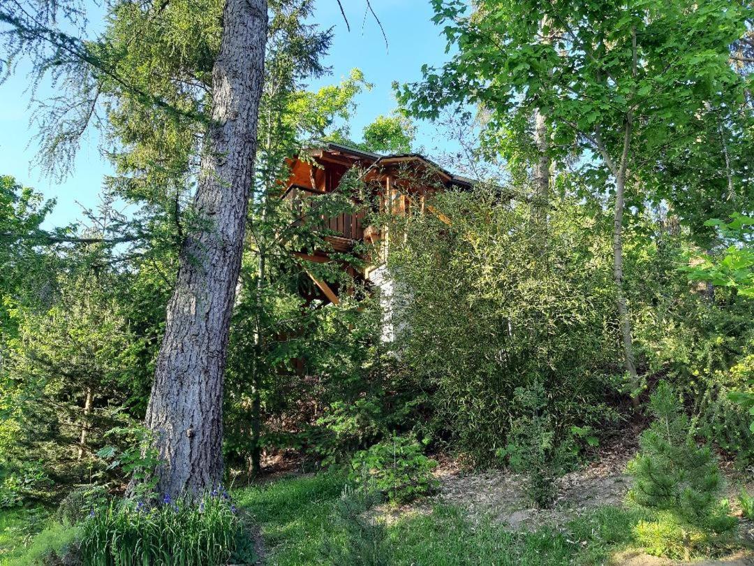 Baumhaus Wolfshoehle Fischach Exteriör bild