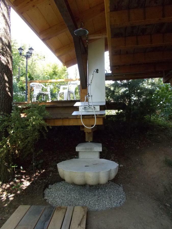 Baumhaus Wolfshoehle Fischach Exteriör bild